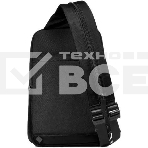 Рюкзак слинг мужской Piquadro Marcel CA6448W138/N черный нейлон/натур.кожа, фото6