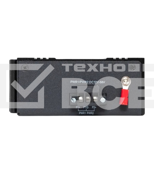 Коммутатор неуправляемый промышленный U-8T 8 портов 10/100Base-T(X) RJ45 монтаж на DIN-рейку TSX EKF TSX-U-8T