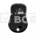 Мышь беспроводная HIPER HOMW-101, 1000-1600 dpi, оптический, 4 кнопки, Soft-touch покрытие, USB-приемник, 2,4 ГГц, батарея 1хАА, черный (HOMW-101), фото5