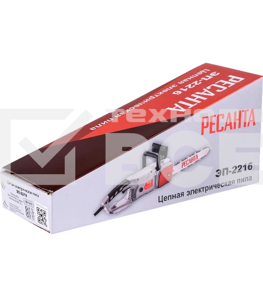 Электрическая цепная пила Ресанта ЭП-2216 2200Вт дл.шины:16' (40cm)