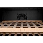 Винный шкаф встраиваемый ZÜGEL ZCWI570DB черный, 145 л, 2 отсека, 57 бут., фото6