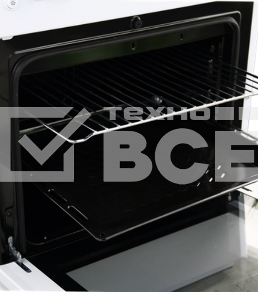 Газовая плита De Luxe 606040.24-001г(кр)чр белый