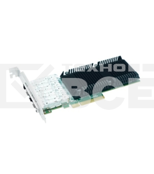 Сетевая карта LRES1027PF-4SFP28 PCIe v4.0 x8 4*SFP28 10/25G NIC Card (303851)
