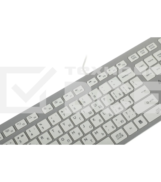 Клавиатура A4Tech Fstyler FX50 проводная, USB, белый