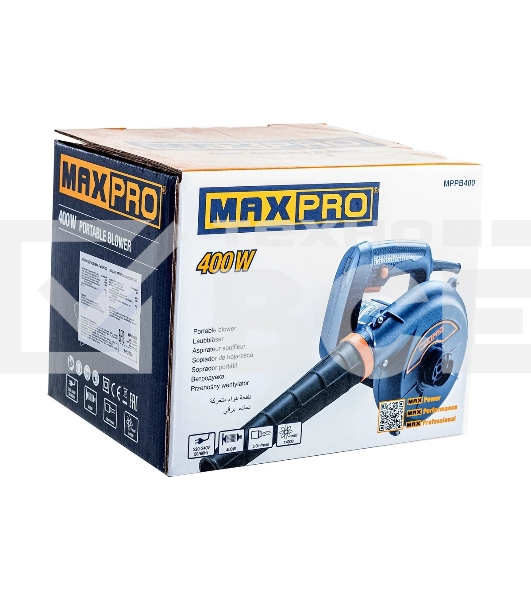 Воздуходувка-пылесос MAX-PRO 85273, 400 Вт, 14000об/мин