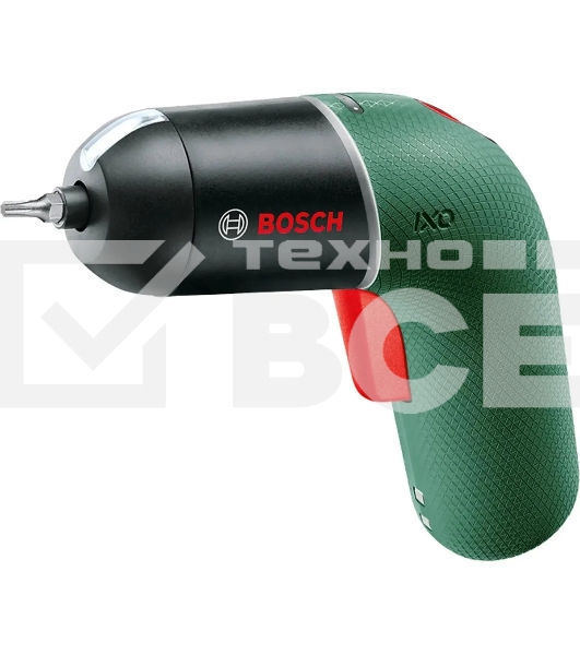 Аккумуляторный шуруповерт Bosch IXO VI, 3.6В, 1,5А*ч, кейс (06039C7120)