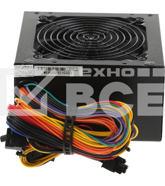 Блок питания Accord  ACC-500W-12, 500Вт,120мм,