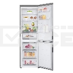 Холодильник LG GC-B459ANMW серебристый двухкамерный 234/110л морозилка снизу, фото4