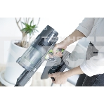 Пылесос вертикальный GREENWORKS GD24SV2 салатовый/черный, питание от аккумулятора, 160 Вт, уборка сухая, пылесборник 0.5 л (работа от АКБ max 45 мин), фото5