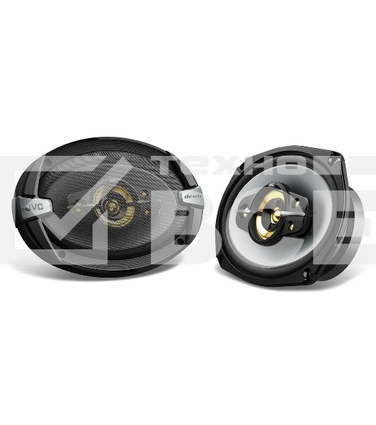 Колонки автомобильные JVC CS-DR695HP 4Ом 15x23см (6x9дюйм) (ком.:2кол.) коаксиальные пятиполосные