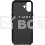 Чехол (клип-кейс) BoraSCO для Apple iPhone 16 Plus Microfiber Case черный (73687), фото2