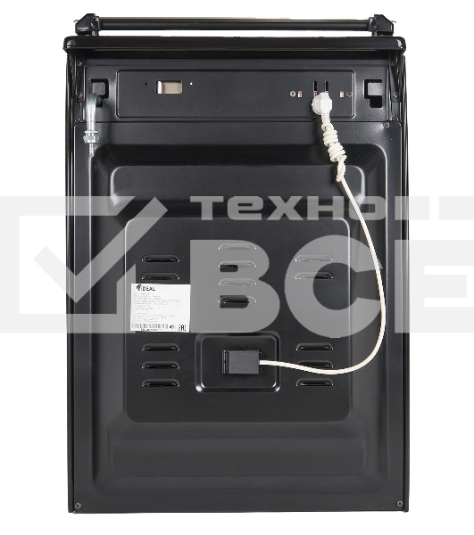 Плита комбинированная IDEAL L 110 черный, конфорок 4 газовых, духовка 65 л, 60 см x 85 см x 60 см