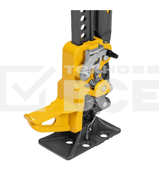 Домкрат реечный профессиональный Denzel 3,5 т, 115-1040 мм, High Jack