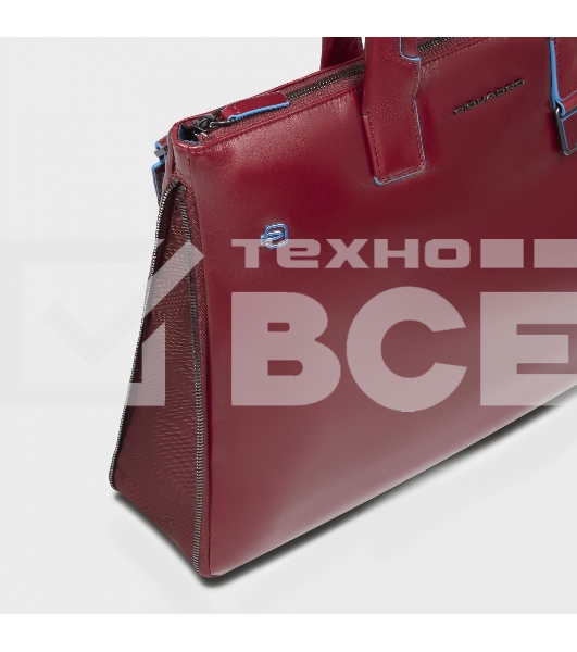 Сумка для ноутбука Piquadro Blue Square CA4021B2/R красный натур.кожа