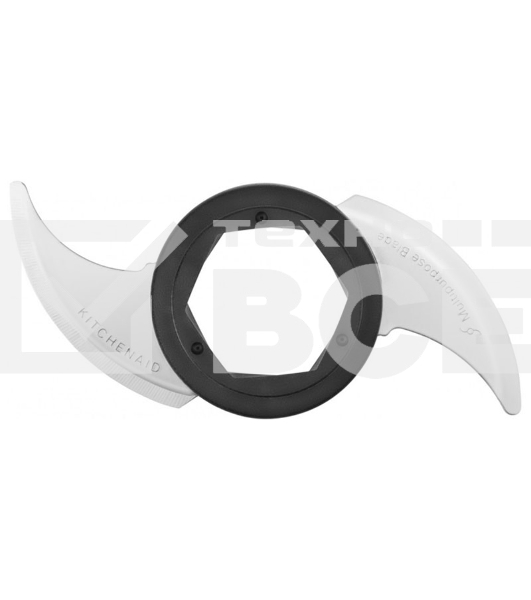 Кухонный комбайн KitchenAid 5KFP1318EWH, мощность 400 Вт, объем чаши 3.1 л, импульсный режим, белый