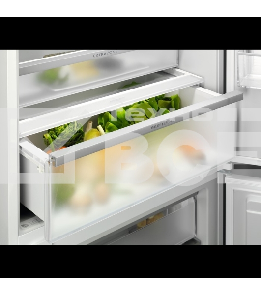 Встраиваемый холодильник Electrolux ENP7TD75S, комбинированный No Frost, Размеры ВxШxГ [мм]: 1884x696x549, сенсорное управление с символьным дисплеем, Динамическая система охлаждения в холодильной камере, система охлаждения в морозильной камере - No Frost, крепление дверцы на направляющих, A++ класс энергопотребления, Большой ящик на телескопических направляющих, MultiSpace, Flexi shelf, Инверторный компрессор