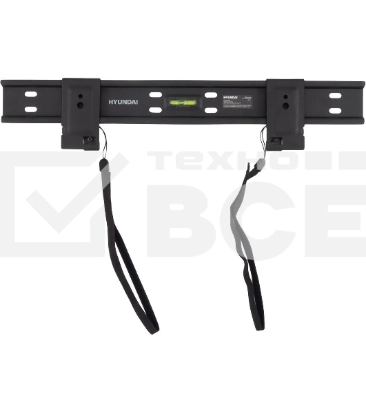 Кронштейн для телевизора Hyundai SL-X1 черный 32'-55' макс.50кг настенный фиксированный