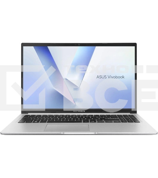 Ноутбук Asus Vivobook 15 M1502NAQ-BQ049 Ryzen 7 170 16Gb SSD512Gb AMD Radeon 680M 15.6' IPS FHD (1920x1080) без ОС silver WiFi BT Cam (90NB1842-M00830)