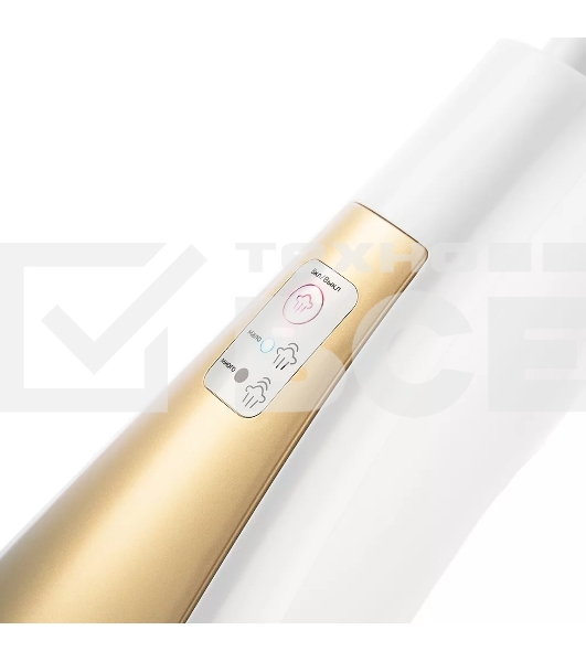 Швабра паровая Kitfort KT-1014 1300Вт золотистый/белый