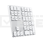 Беспроводной блок клавиатуры Satechi Aluminum Extended Keypad. Цвет серебряный. Satechi Aluminum Extended Keypad - Silver, фото4