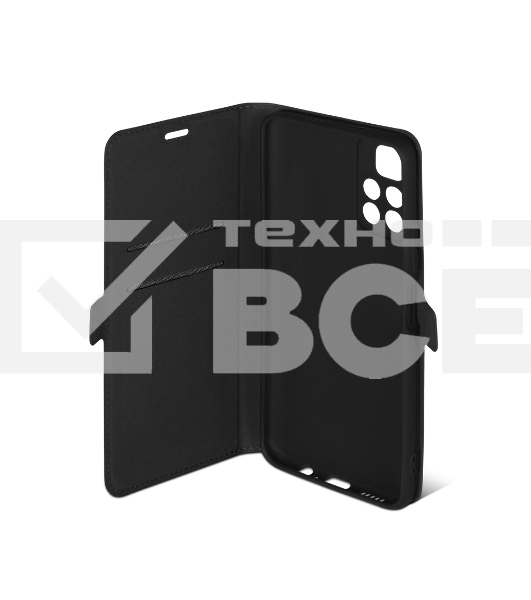 Чехол (флип-кейс) DF для Xiaomi Poco M4 Pro 5G poFlip-05 черный