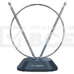 Антенна телевизионная Hyundai H-TAI100 3дБ пассивная черный, фото9