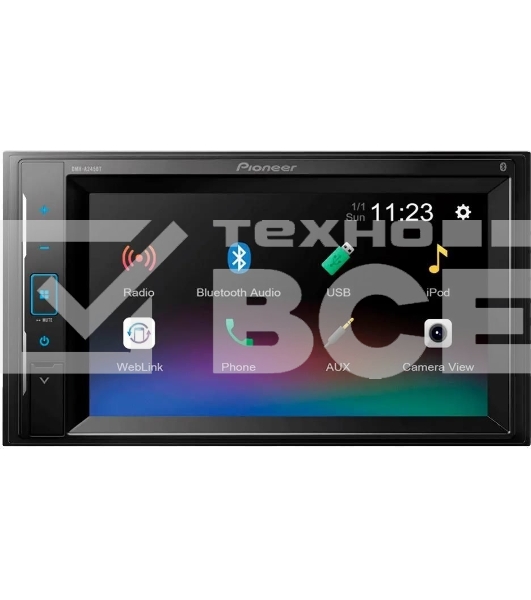 Автомагнитола Pioneer DMH-A245BT 2DIN 4x50Вт