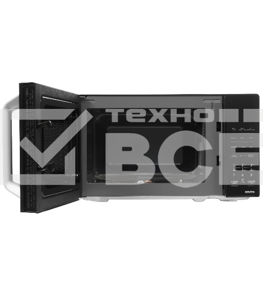 Микроволновая печь Centek CT-1551 черный, 20 л, 700 Вт, переключатели - кнопки