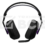 Гарнитура Logitech G522 Lightspeed чёрный, беспроводная + проводная, Bluetooth 5.3/USB, радиус 30 м, подсветка, съёмный микрофон, фото3
