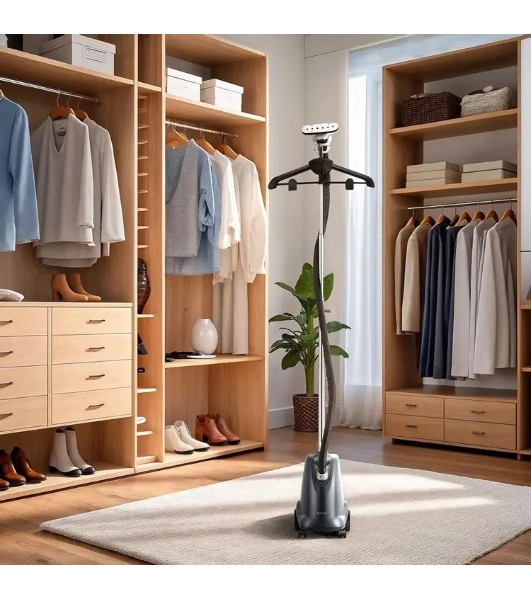 Отпариватель Kitfort КТ-9359 серый, 2200 Вт, 45 г/мин, 3000 мл