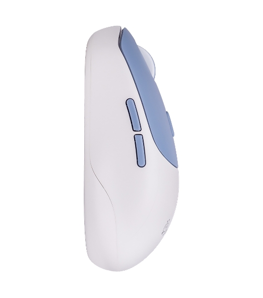 Комплект клавиатура+мышь Smartbuy 107AG беспроводной, USB, 1200 DPI, бело-голубой