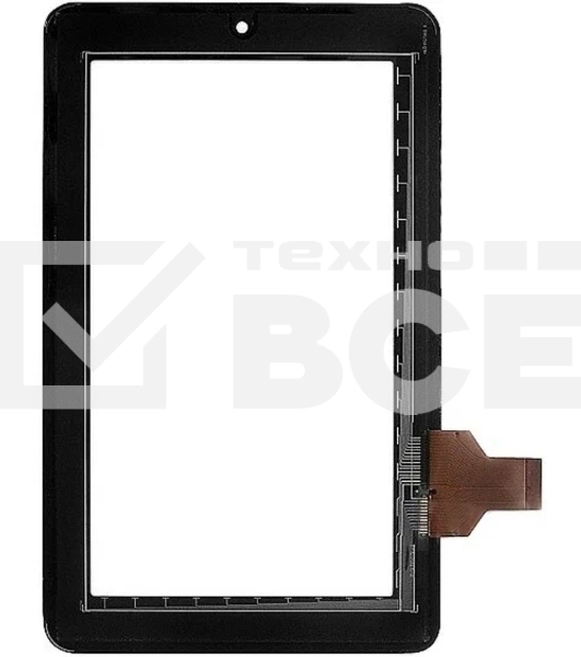 Сенсорное стекло (тачскрин) HLD-GG706S, черное