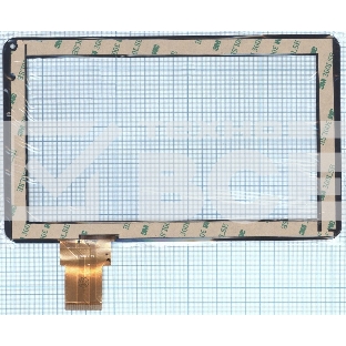 Сенсорное стекло (тачскрин) XC-PG0900-04 FPC, черное