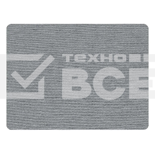 Коврик BU-CLOTH/grey Коврик для мыши тканевый, серый, 230 х 180 х3 мм