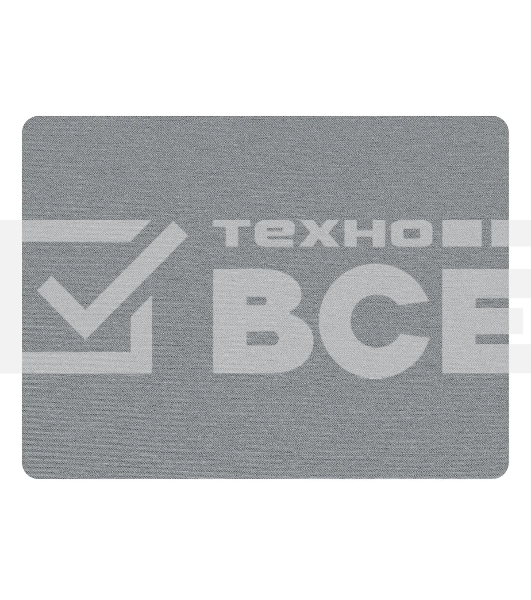 Коврик BU-CLOTH/grey Коврик для мыши тканевый, серый, 230 х 180 х3 мм