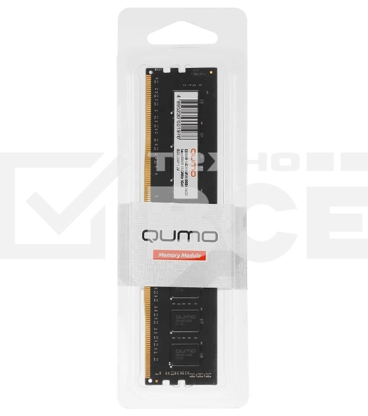 Оперативная память QUMO QUM4U-16G2933P21, DDR4, 16GB (1x16 GB), 2933 MHz, CL21, DIMM