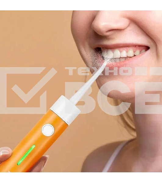 Ирригатор Kitfort КТ-2957-4 оранжевый/белый