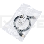 Кабель USB2.0 Cablexpert CC-USB2-AMAM-1M, AM/AM, экран, 28/26AWG, медь, Pro, 1м, черный, пакет, фото3