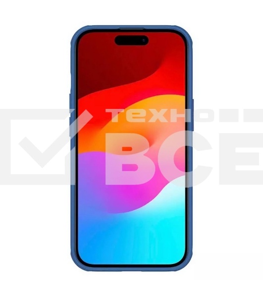 Чехол Super Frosted Shield Pro Magnetic Case, синий, (AP IP15)