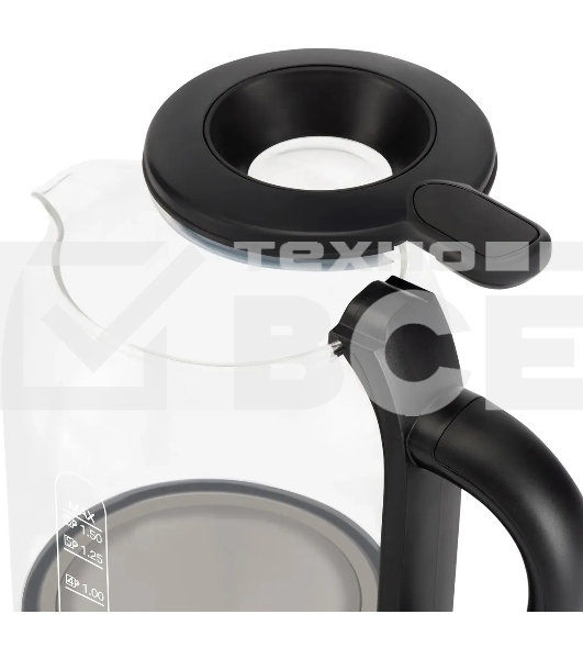 Чайник электрический Polaris PWK1753CGL черный Чайник стекло