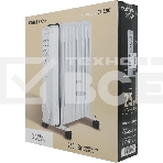 Масляный обогреватель Centek CT-6207 (11 секций) белый, 1000/1750/2500 Вт, 25 м2, 3 режима, термостат, фото2