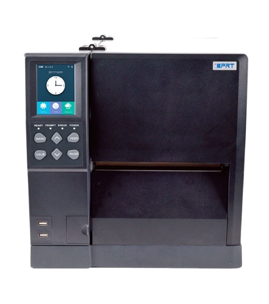 Принтер этикеток термотрансферный iDPRT iX6P Industrial 200 dpi, 305 мм/сек, USB Type B, USB HOST, Ethernet, RS232, чёрный/серый