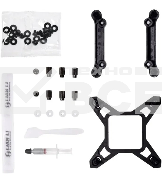 Система водяного охлаждения Lian-Li Galahad II LCD 360 ARGB белый 120мм алюминий+медь 2450rpm 30db 4-pin