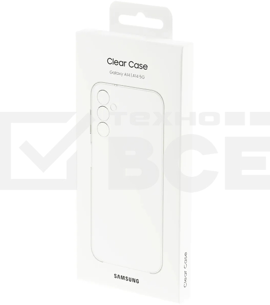 Чехол (клип-кейс) Samsung для Samsung Galaxy A14 Clear Сase A14 прозрачный (EF-QA146CTEGRU)