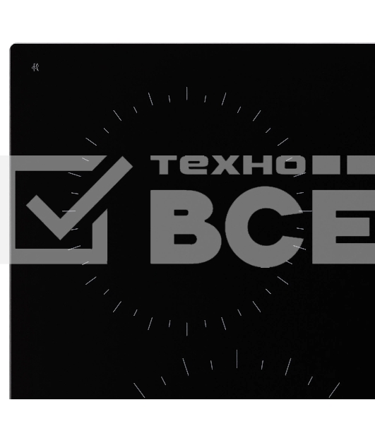 Варочная поверхность Krona 60 BL 1DZTK черный