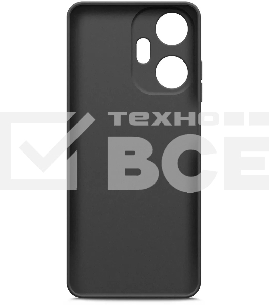 Чехол (клип-кейс) BoraSCO для Realme C55 71697 черный