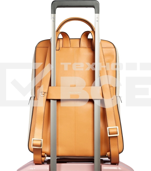Рюкзак женский Piquadro Ashley CA6455W134/AR охра/бежевый/натур.кожа