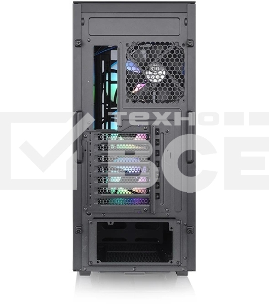 Компьютерный корпус Thermaltake Divider 500 TG ARGb CA-1T4-00M1WN-01 Black/Win/SPCC/Tempered Glass*4/120мм ARGb Fan*3/120мм Standard Fan*1 (527880)