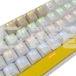 Клавиатура проводная REDRAGON Fizz RU,Rainbow,бежевый/желтый,red свитч, фото6