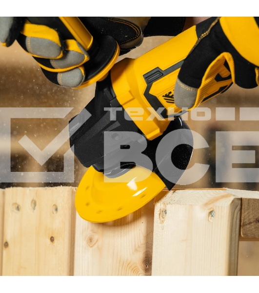 Чашка твердосплавная зачистная Denzel 125 мм, плоская, среднее зерно #16